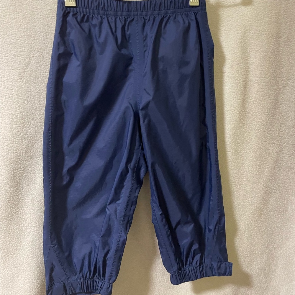 L.L. Bean Kids Navy Waterproof  Joggers